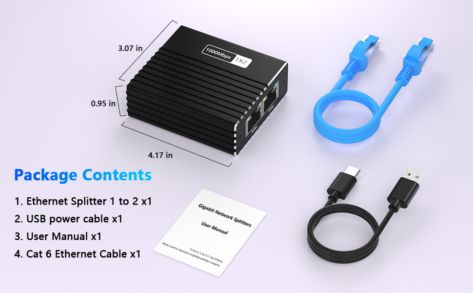 ethernet port splitter