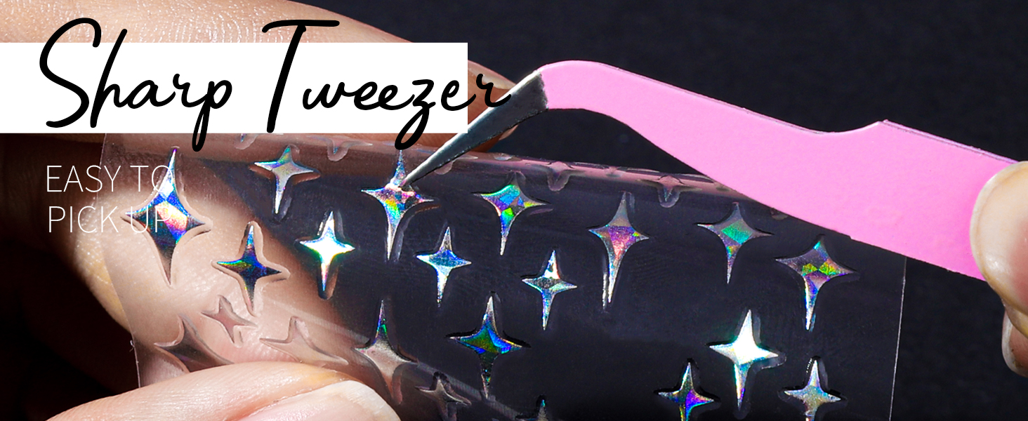 Easy To Take off & Apply by Tweezer