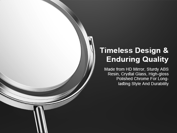 Timeless design, premium build quality, crafted with HD mirror and chrome finish for lasting style