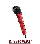 Milescraft 1303 Drive90PLUS Impact Ready Right Angle Drill Attachment - Perfect for Drilling or D...