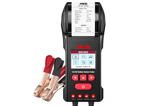 BST600 Battery Tester with Printer