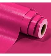Yarcony Shimmer Hot Red Wrapping Paper Roll - 17 Inches X 33 Feet - Solid Color Pearly-lustre Gif...
