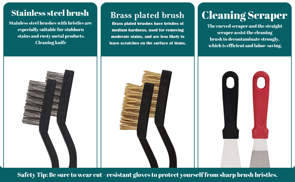 brass brush wirebrush