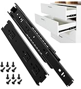 ToBeGreat 1 Pair Side Mount Drawer Slides Rails 20 Inch 100 LB Load Capacity, Full Extension Ball...