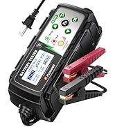 12V Car Battery Charger & Tester, FOXWELL BC521 5A Smart 4-in-1 Maintainer, Restore Weak Batterie...