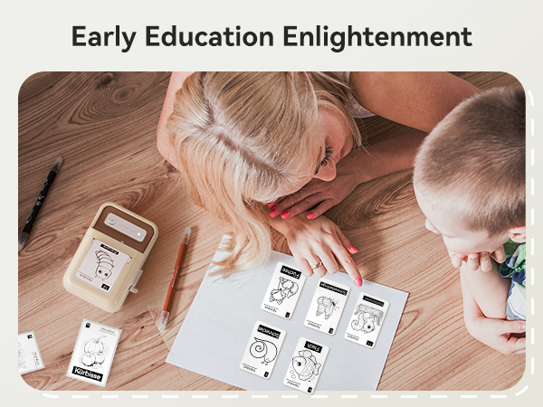 b21 label printer for kids learning