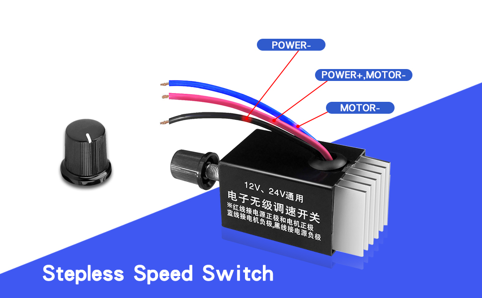Voltage 12V or 24V. Overload current: 10A. Supports high power, 12V/120W, 24V/240Wrsal