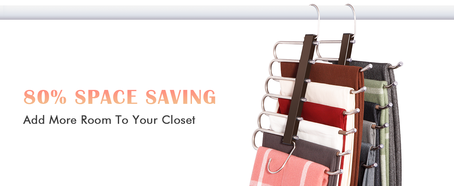 pants hangers space saving