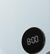 REACHER Super Loud Alarm Clock for Heavy Sleepers Adults Teens, Vibrating Alarm Clock Bed Shaker ...