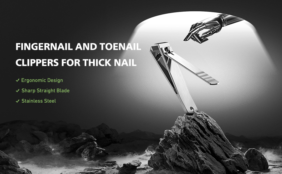straight nail clippers