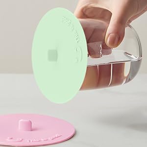 Universal Airtight Seal Drink Covers for Mug Tea Coffee Cups Glass