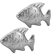 Daxiongmao 2 Pack Iron Fish Cooking Tools, Kitchen Cooking Tools, Natural Iron Supplement Substit...