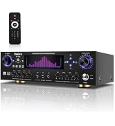 Daakro AV-735A 600W 5.1 Channel Home Theater Stereo Receiver,Wireless Home Audio Amplifier System...