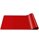 Silicone mats, Food-Grade Non-Slip Heat Resistant Mat Silicone Baking Mat 2MM Thick Pastry Mat,Co...