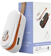 2 in 1 Mini Bag Sealer Rechargeable Portable Heat Sealing Machine for Food Storage