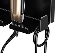 curling iron holder wall mount