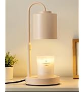 CASTLELIFE Dimmable Candle Warmer Lamp with Timer, Height Adjustable Candle Warmer for Jar Candle...