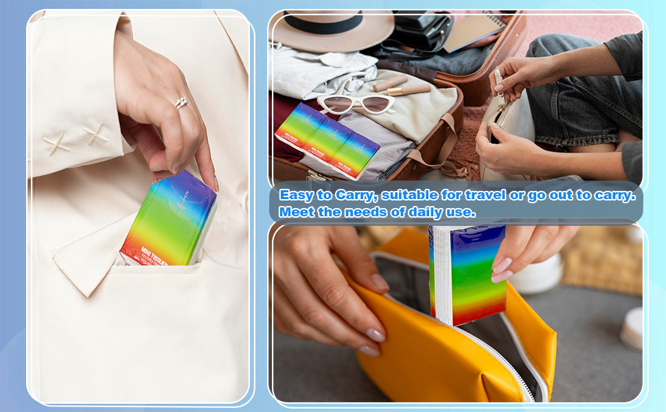 pocket tissues travel packs