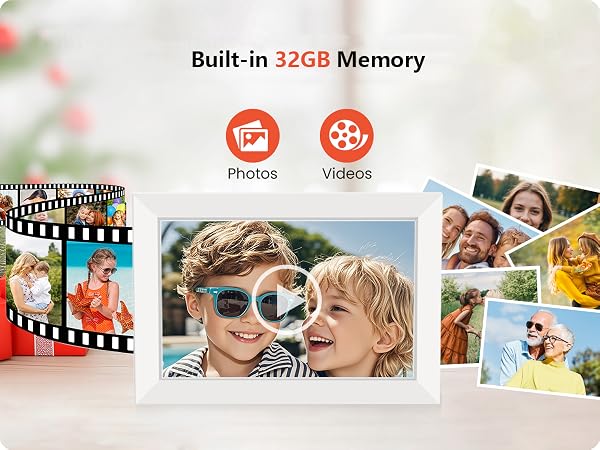Miroir 10.1 Inch WiFi Digital Photo Frame frameo digital picture frame