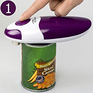 1: Place The Opener Onto The Can And Press Once to Start.