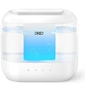 DREO 4L Humidifiers for Bedroom, 36H Runtime, 28 dB Quiet, HM311 | Easy to Refill & Clean, BPA-Fr...