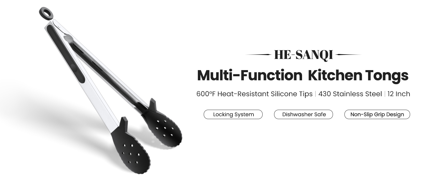 Multi-Function Kitchen Tongs