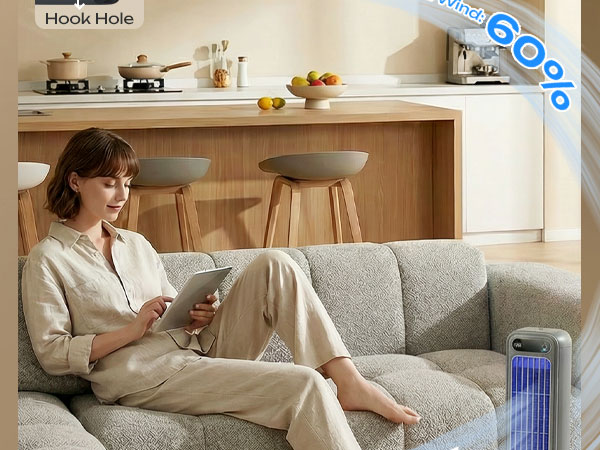 Portable Air Conditioner Cooling Fan Quiet