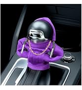 OFBAND Funny Car Gear Shift Cover,Cute Car Gear Shift Hoodie with Gold Chain Design as Christmas ...