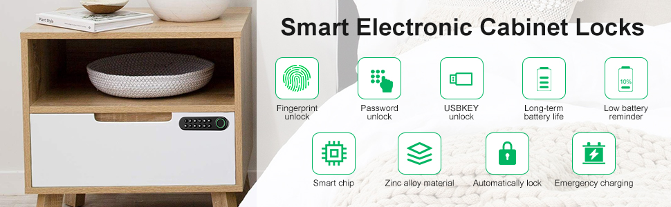 Smart Electronic Cabinet Locks