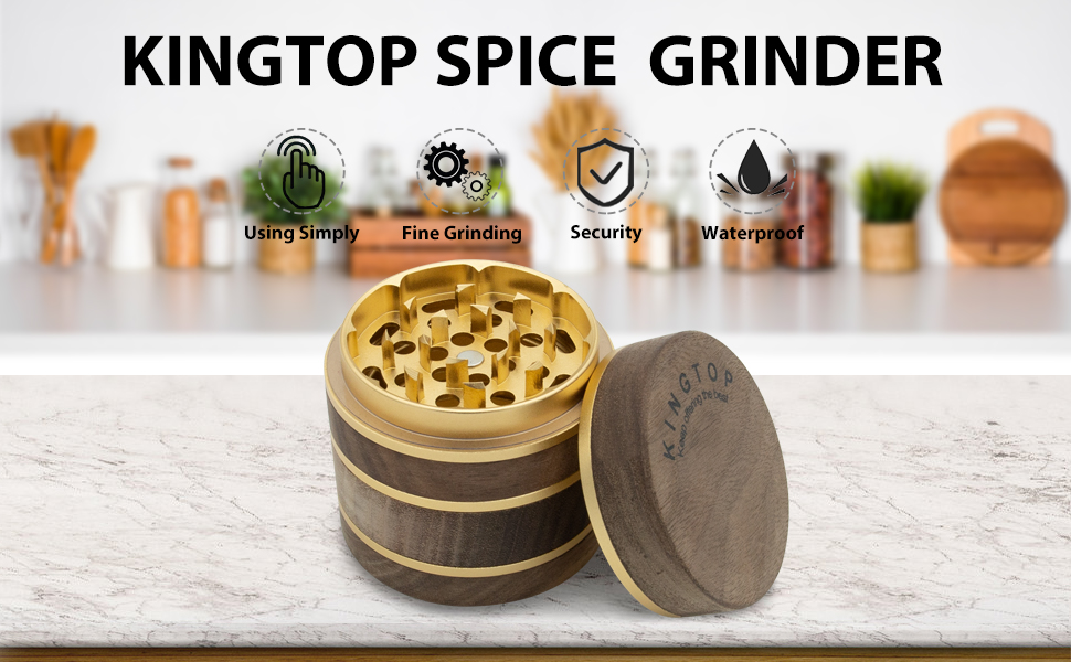 Walnut larger grinder