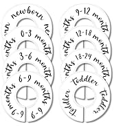 Eli with Love Baby Closet Dividers (Original) – Fits 1.5