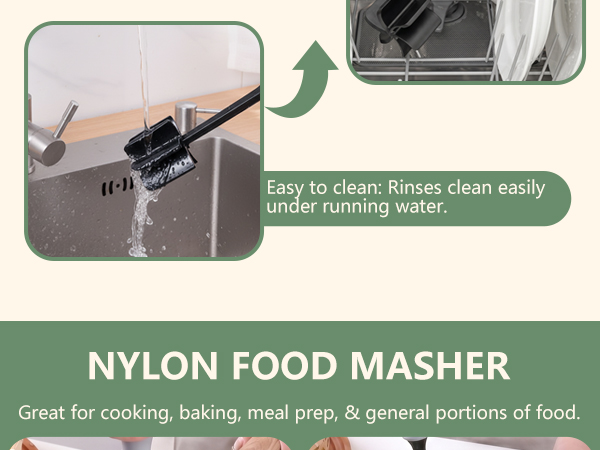 heat resistant nylon masher