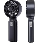 Funme Portable Handheld Fan, 100 Speed Scroll Wheel Control with Boost Mode, 23H Max Cooling, 400...