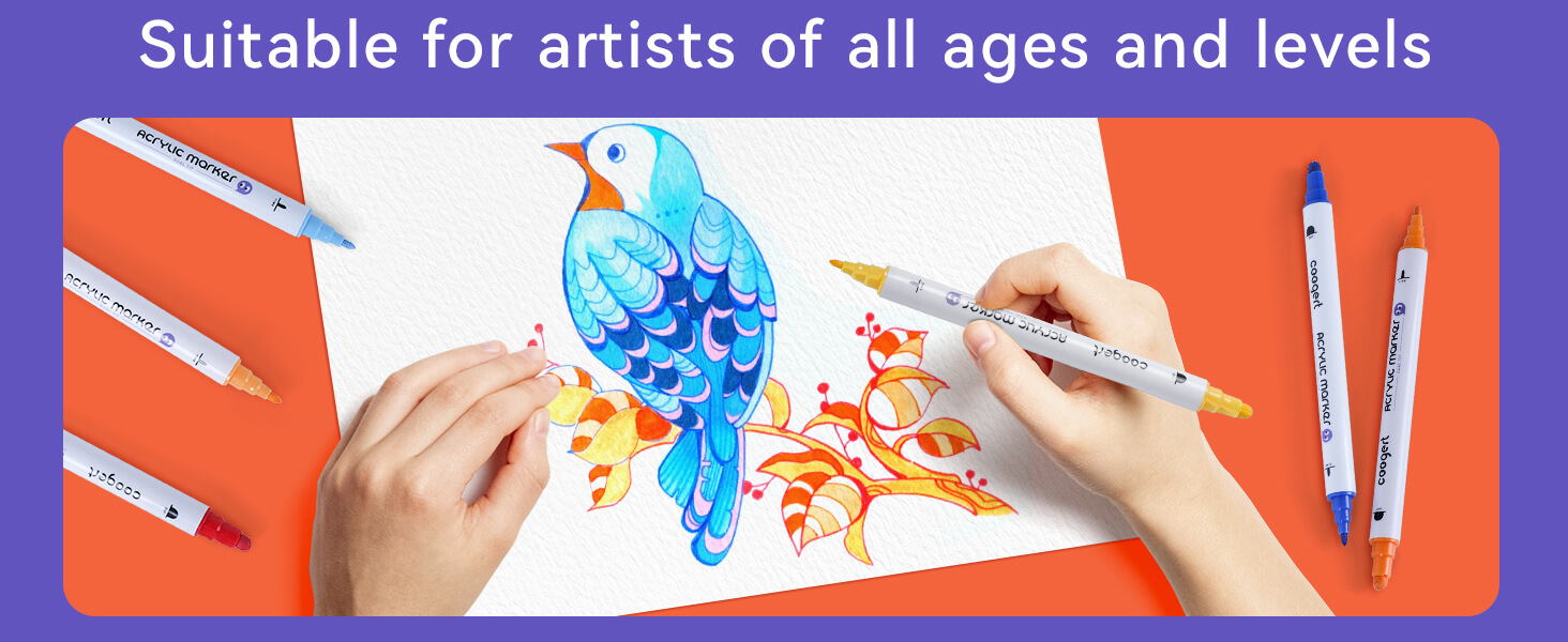 art supplies craft supplies painting supplies art markers acrylic markers for coloring books