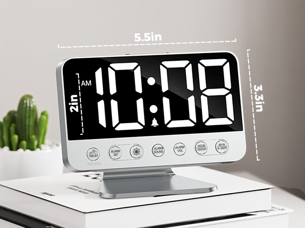 alarm clocks for bedrooms