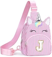 YOOLIFE Small Sling Bag, Initial Fanny Pack Purse Crossbody Bag, Christmas Gifts Trendy Stuff Bir...