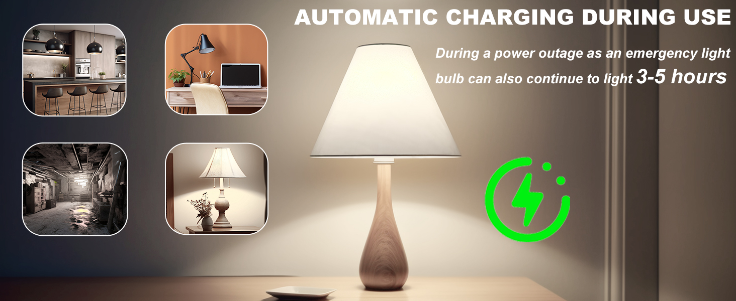 rechargeable light bulbs for lamp