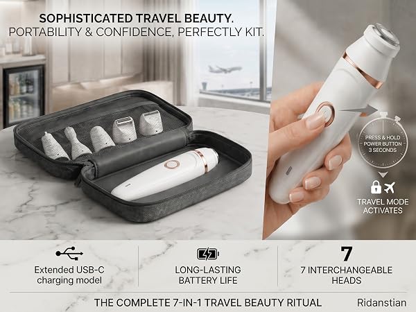7-in-1 Electric Razors for Women,Bikini Trimmer for Women,