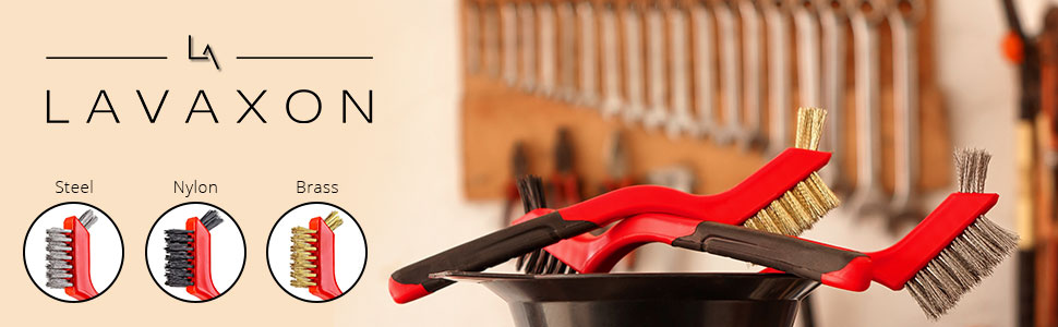 Wire Brushes of different types that includes Stainless Steel, Nylon and Brass.