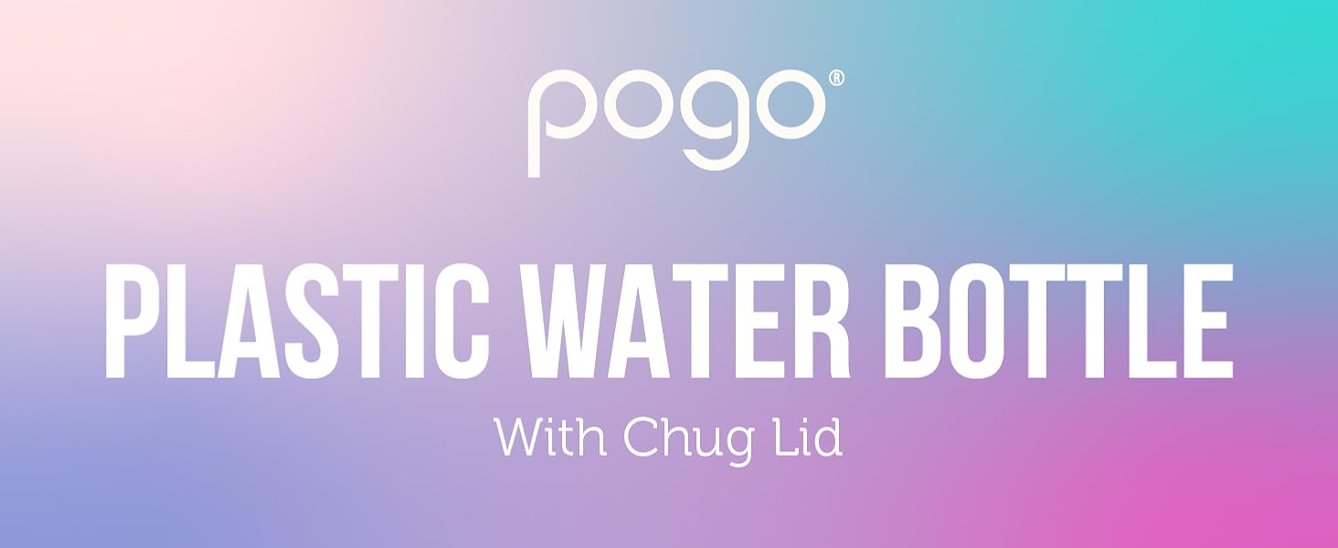 pogo chug plastic water bottle