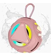 LUKADER Bluetooth Shower Speake Waterproof,Portable Outdoor Bluetooth Speake with RGB Lights,IPX6...