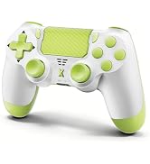 Puiseno Wireless Controller for PS-4, Gamepad with Dual Vibration/Hall Effect Joysticks/Six-axis ...