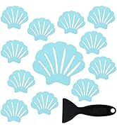 Secopad Original Bathtub Stickers Non-Slip, River-Mussel Safety Shower Treads Adhesive Appliques ...
