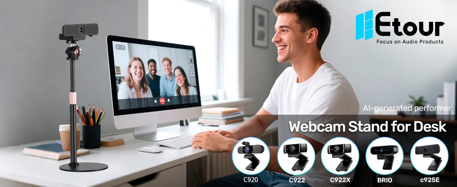 webcam stand for desk