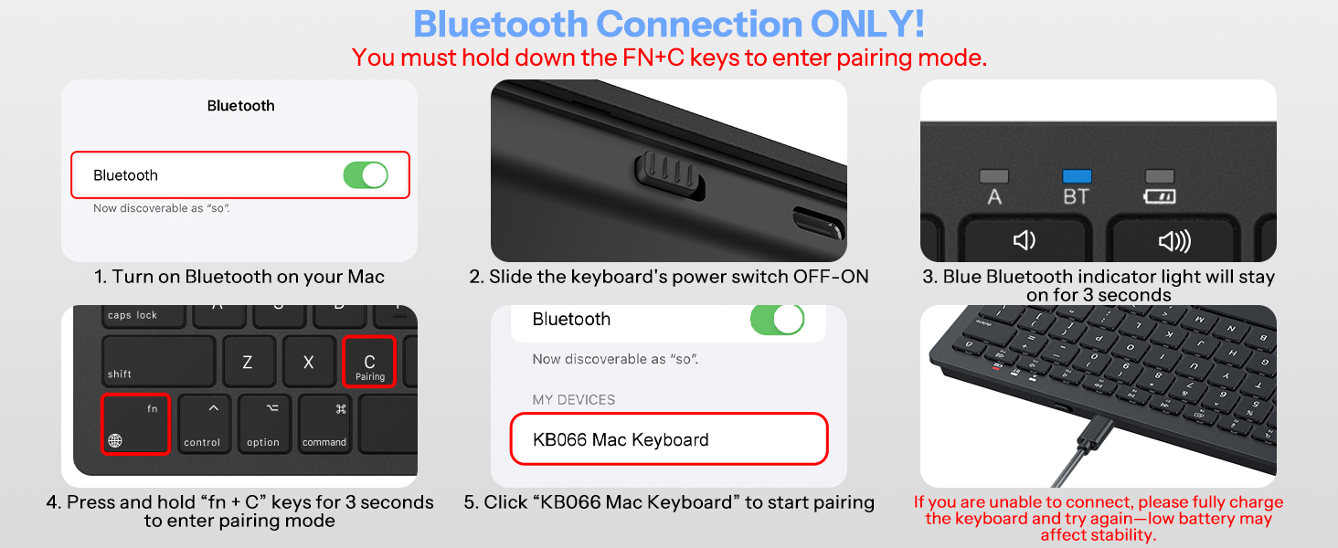 Bluetooth Mac Keyboard