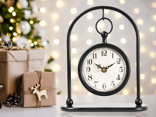 vintage table clock