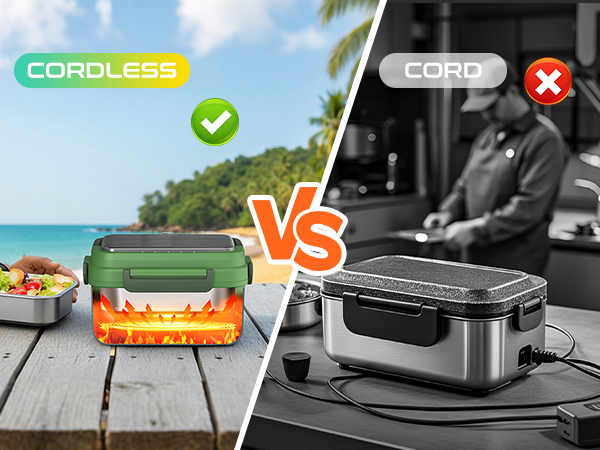 cordless electric lunch box