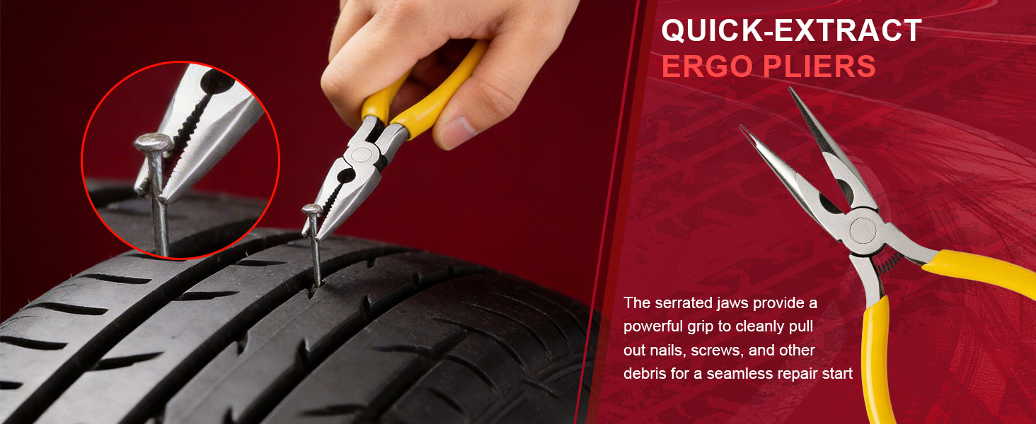 motorcycle tire repair kit