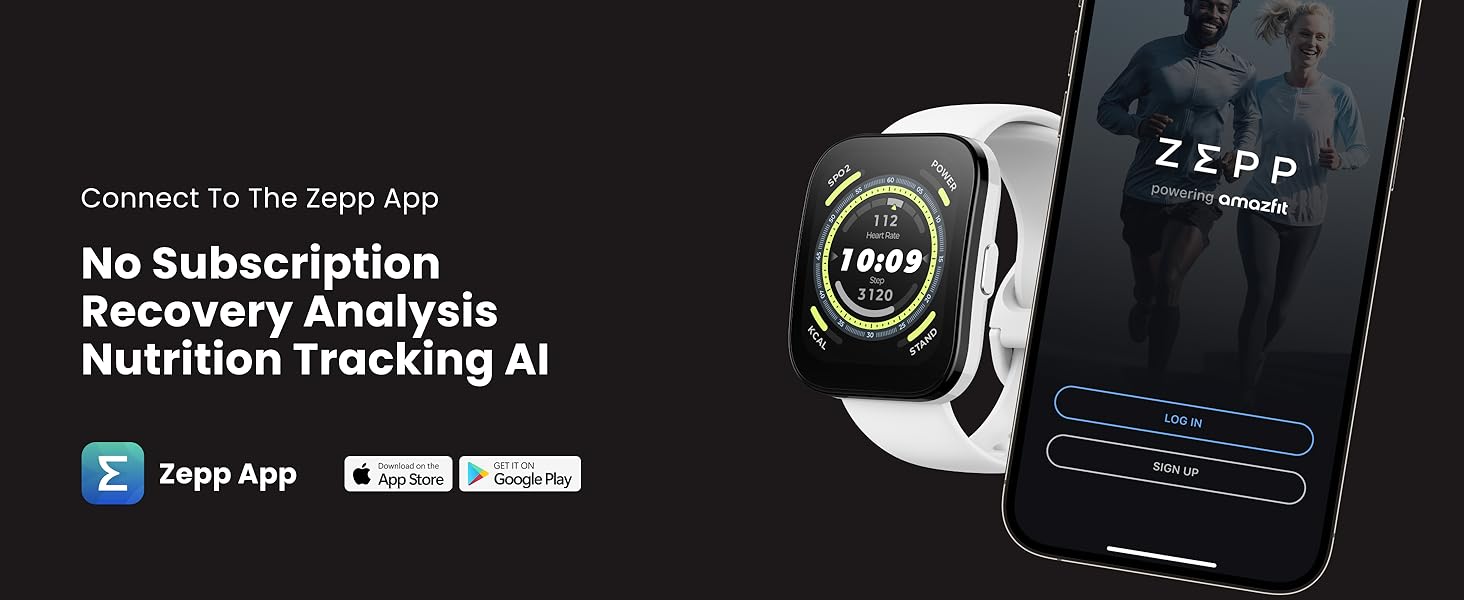 No Subscription, Recovery Analysis, Nutrition Tracking AI