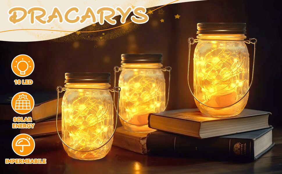 mason jar solar lights